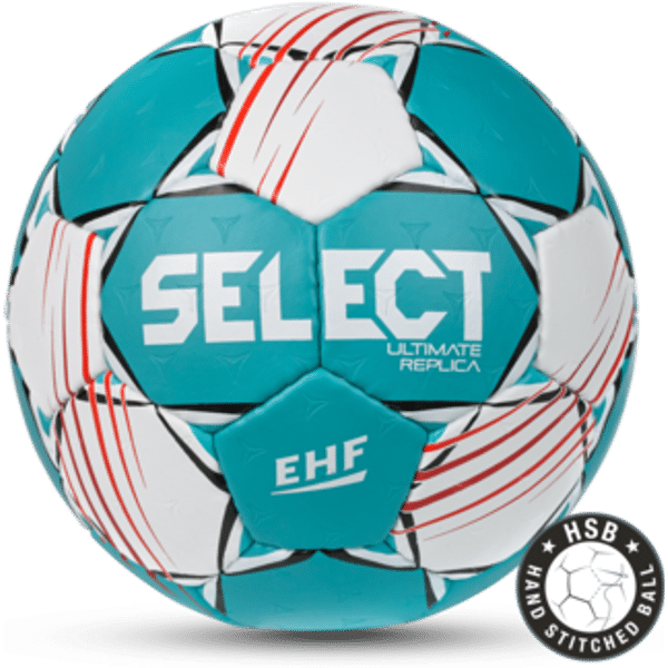 Select Ultimate Replica V22 Handball - Blanc / Turquoise