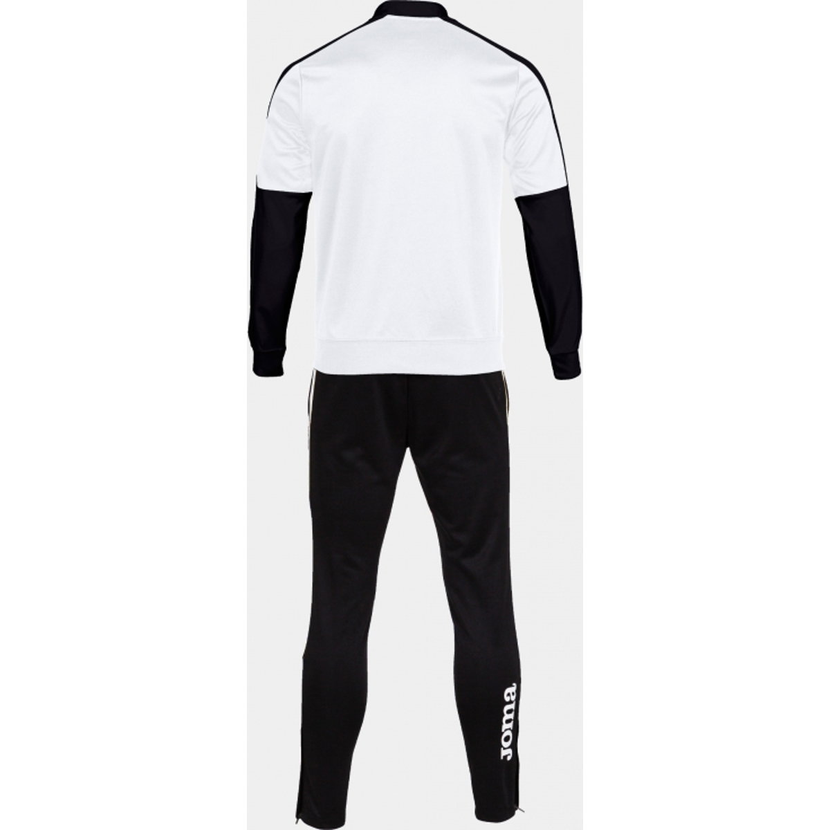 Joma Eco Championship Trainingspak Polyester voor Kinderen | Wit - Zwart |  Teamswear