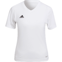 Voorvertoning: Adidas Entrada 22 Shirt Korte Mouw Dames - Wit