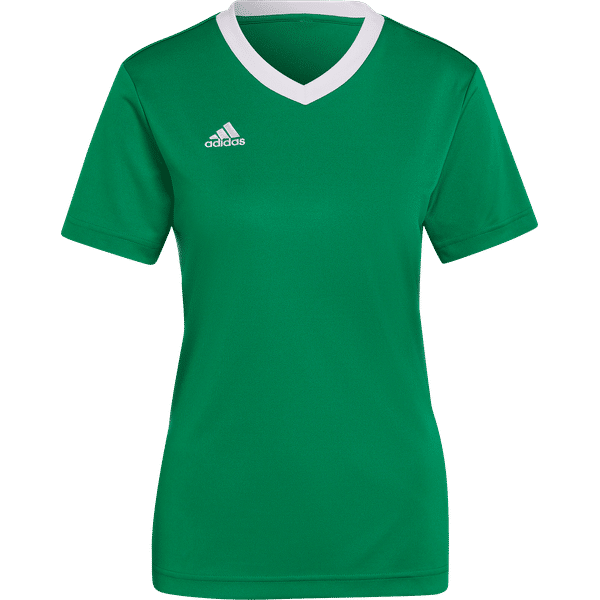 Adidas Entrada 22 Shirt Korte Mouw Dames - Groen
