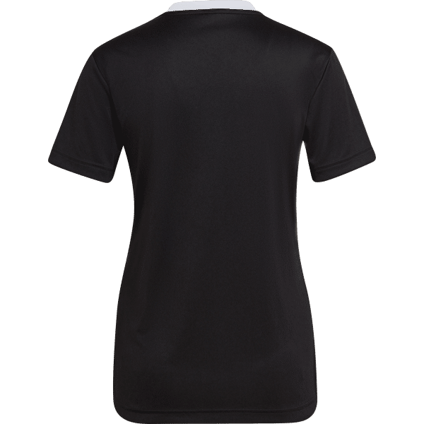 Adidas Entrada 22 Shirt Korte Mouw Dames - Zwart