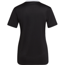 Voorvertoning: Adidas Entrada 22 Shirt Korte Mouw Dames - Zwart