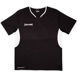 Spalding Maillot De Shooting Enfants - Noir / Blanc