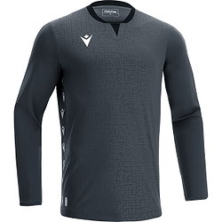 Macron Cygnus Tw-Trikot Langarm Herren - Anthrazit / Schwarz