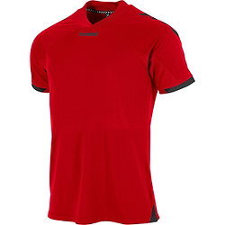 Hummel Fyn Maillot Manches Courtes Enfants - Rouge / Noir