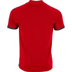 Voorvertoning: Hummel Fyn Shirt Korte Mouw Kinderen - Rood / Zwart