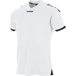 Hummel Fyn Maillot Manches Courtes Enfants - Blanc / Noir