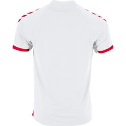 Voorvertoning: Hummel Fyn Shirt Korte Mouw Kinderen - Wit / Rood