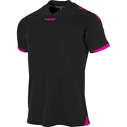 Hummel Fyn Maillot Manches Courtes Hommes - Noir / Magenta