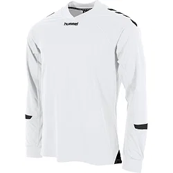 Hummel Fyn Voetbalshirt Lange Mouw Heren - Wit / Zwart