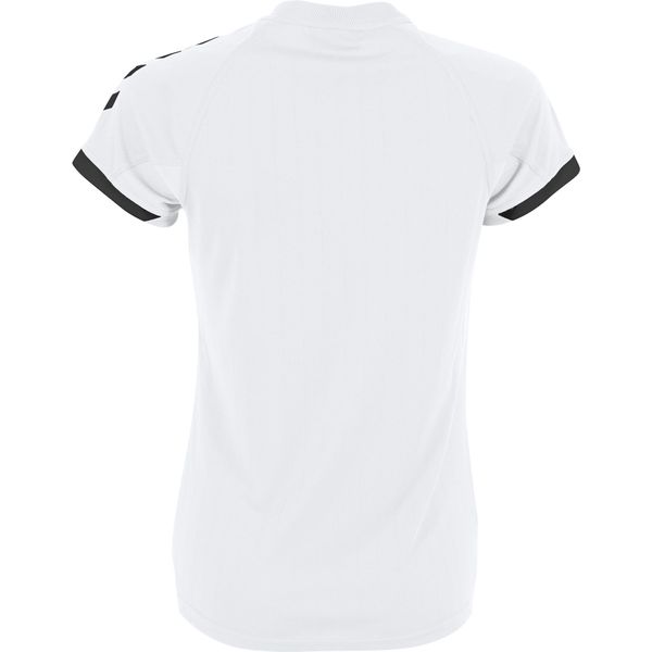 Hummel Fyn Shirt Korte Mouw Dames - Wit / Zwart
