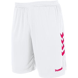 Hummel Memphis Short Enfants - Blanc / Rouge