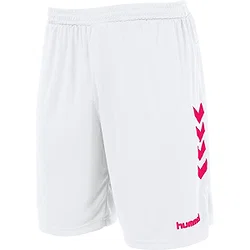 Hummel Memphis Shorts Herren - Weiß / Rot