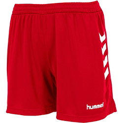 Hummel Memphis Shorts Damen - Rot / Weiß