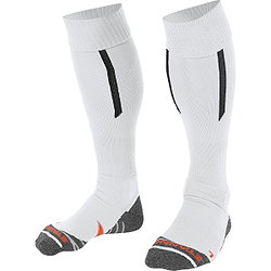 Stanno Forza II Chaussettes De Football - Blanc / Noir