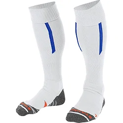 Stanno Forza II Chaussettes De Football - Blanc / Royal