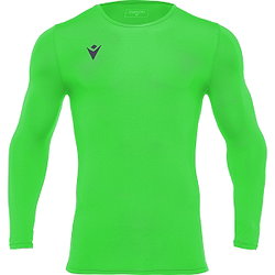 Macron Holly Tech Underwear Trikot Langarm Kinder - Neongrün
