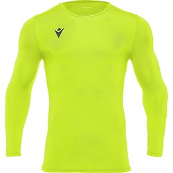 Macron Holly Tech Underwear Trikot Langarm Kinder - Neongelb