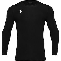 Macron Holly Tech Underwear Shirt Lange Mouw Heren - Zwart