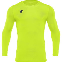 Macron Holly Tech Underwear Shirt Lange Mouw Heren - Fluogeel