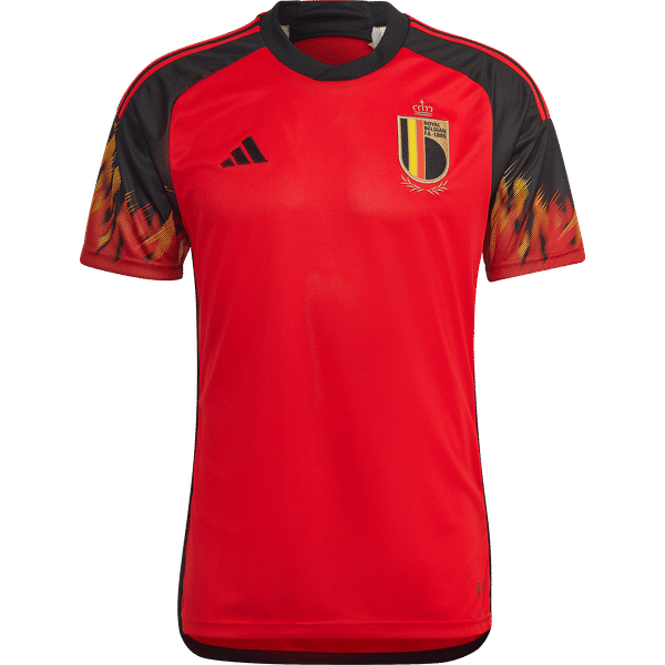 Adidas België Thuisshirt 2022-2024 voor Heren | - Zwart Teamswear
