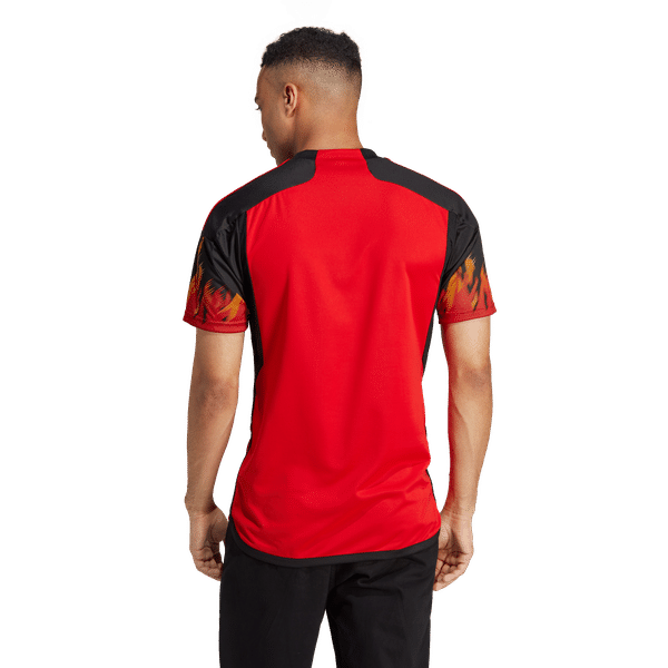 espía canción Andes Adidas Belgique Maillot Domicile 2022-2024 pour Hommes | Rouge - Noir |  Teamswear