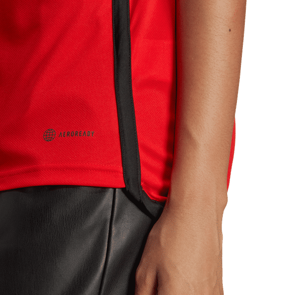 Adidas Belgique Maillot Domicile 2022-2024 Femmes - Rouge / Noir