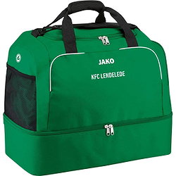 Jako Classico (Bambini) Sporttas Met Bodemvak - Sportgroen