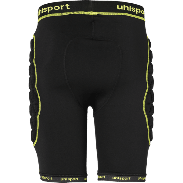 Uhlsport Bionikframe Padded Shorts Heren - Zwart / Fluogeel