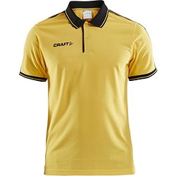 Craft Pro Control Polo Heren - Geel / Zwart