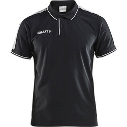 Craft Pro Control Poloshirt Herren - Schwarz / Weiß