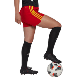 Voorvertoning: Adidas Red Flames België Thuisshort 2022-2023 Dames - Rood / Geel