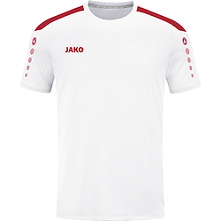 Jako Power Trikot Kurzarm Kinder - Weiß / Rot