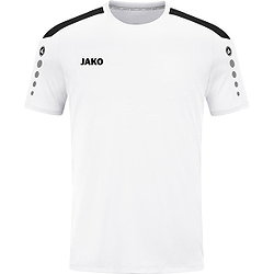 Jako Power Maillot Manches Courtes Hommes - Blanc