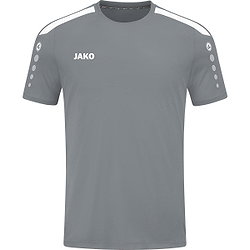 Jako Power Maillot Manches Courtes Hommes - Gris Pierre