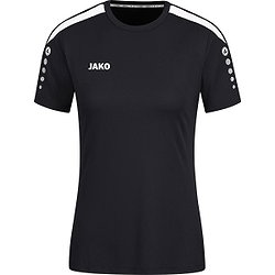 Jako Power Shirt Korte Mouw Dames - Zwart
