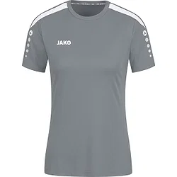 Jako Power Maillot Manches Courtes Femmes - Gris Pierre