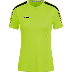 Jako Power Shirt Korte Mouw Dames - Fluo Groen