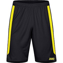 Jako Power Short Heren - Zwart / Geel