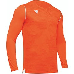 Macron Ares Maillot De Gardien Manches Longues Enfants - Orange / Blanc
