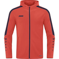 Jako Power Hoodie Heren - Flame / Marine