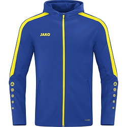 Jako Power Sweat À Capuche Hommes - Royal / Jaune