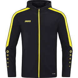 Jako Power Hoodie Herren - Schwarz / Gelb