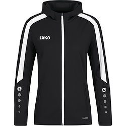 Jako Power Hoodie Dames - Zwart