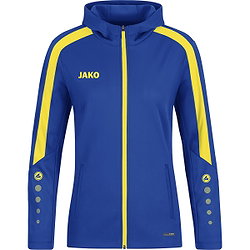 Jako Power Sweat À Capuche Femmes - Royal / Jaune