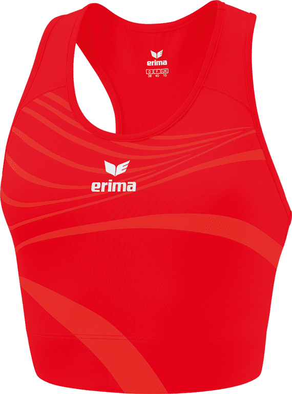 Erima Racing Brassière pour Femmes, Rouge