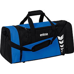 Erima Six Wings (Medium) Sac De Sport Avec Poches Latérales - New Royal / Noir