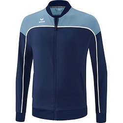 Erima Change Veste D'entraînement Enfants - New Navy / Faded Denim / Blanc
