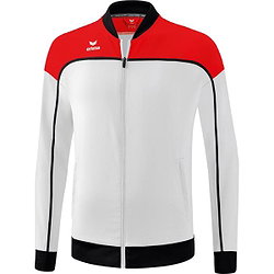 Erima Change Veste D'entraînement Enfants - Blanc / Rouge / Noir