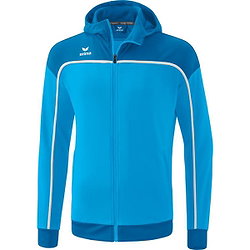 Erima Change Trainingsjacke Mit Kapuze Kinder - Curacao / Weiß